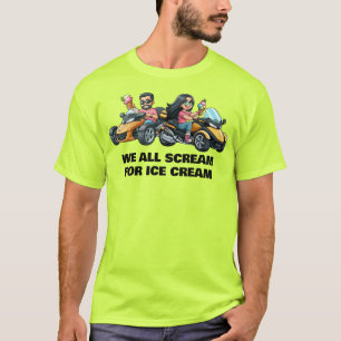Camiseta US Spyder Ryders - Todos Gritamos Por Sorvete 1s