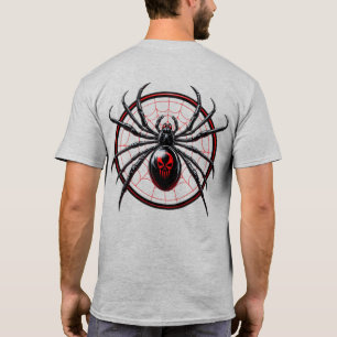 Camiseta US Spyder Ryders - Viúva Negra Costas Teia Redonda