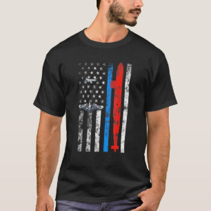 Camiseta US Subsea Silent Service Veteran American Flag