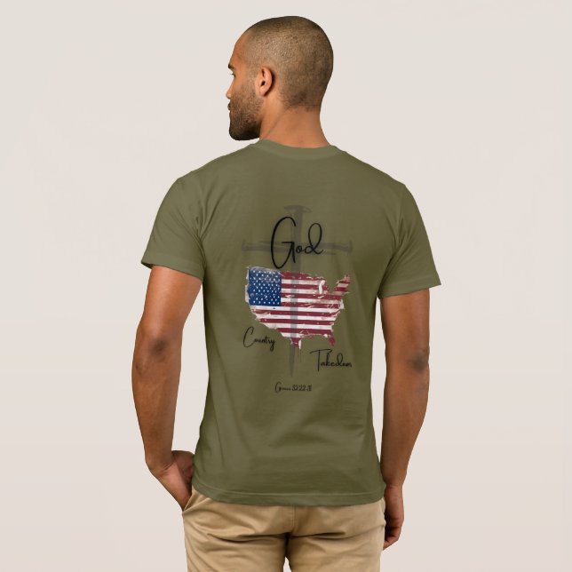 CAMISETA USA  (Parte Traseira Completa)