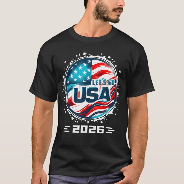 Camiseta USA 2026 Go United States Sport USAeam 2026 USA re (Frente)