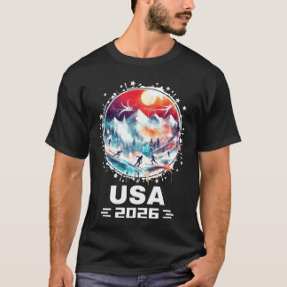 Camiseta USA 2026 Go United States Winter Sports USAeam 202