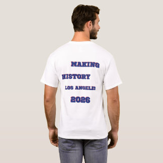Camiseta USA 2026: LA "Making History" Double-Sided Fan Tee