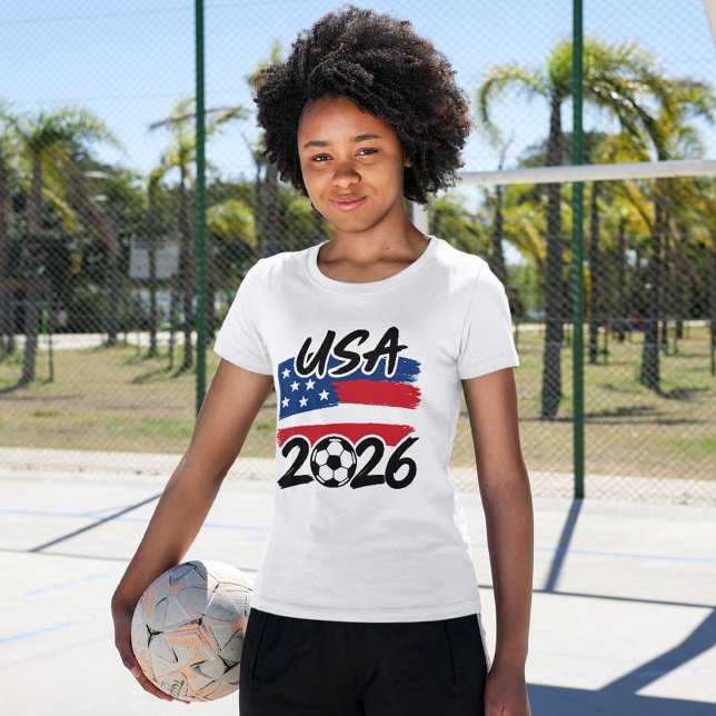 Camiseta USA 2026 Soccer Design (Criador carregado)