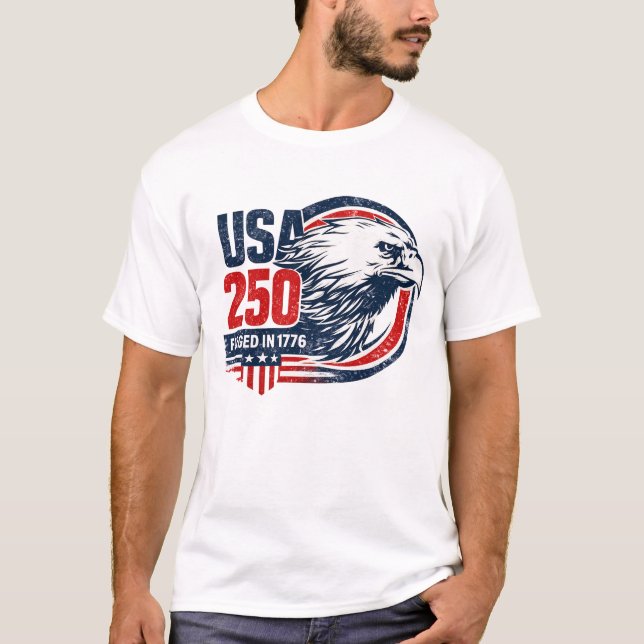 CAMISETA USA 250  (Frente)