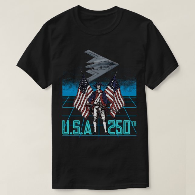 Camiseta USA 250th  (Frente do Design)