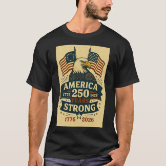 Camiseta USA 250th Anniversary