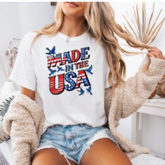 Camiseta USA 4th of July Shirt, Patriotic Gift for Her 