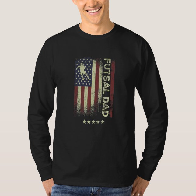 Camiseta USA American Flag  Futsal Dad  1 (Frente)