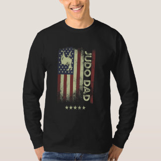 Camiseta USA American Flag  Judo Dad 1