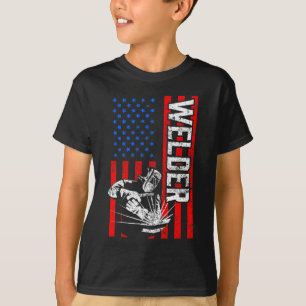 Camiseta USA American Welder Proud Husband