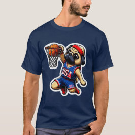 CAMISETA USA-BASKETBALL PUG 4