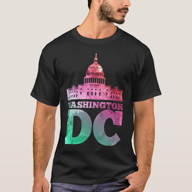 Camiseta Usa Capital Washington DC Capitol Hill (Frente)
