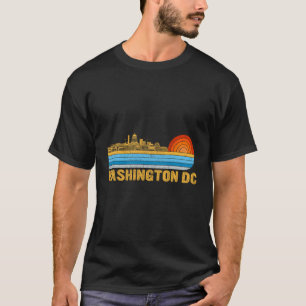 Camiseta Usa Capital Washington Dc Capitol Hill Skyline
