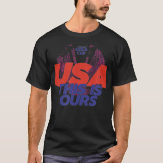 Camiseta USA Concacaf Dourada Cup 2021
