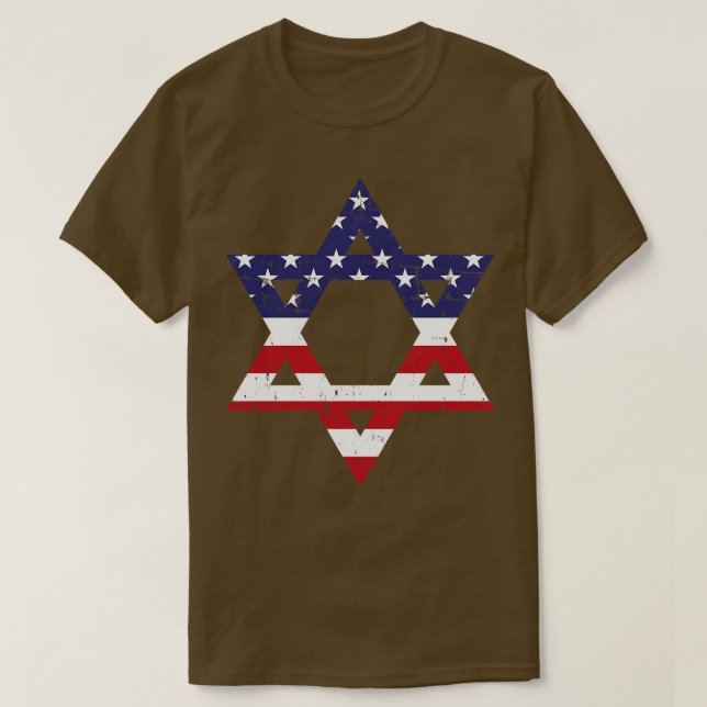 Camiseta USA David Star (Frente do Design)