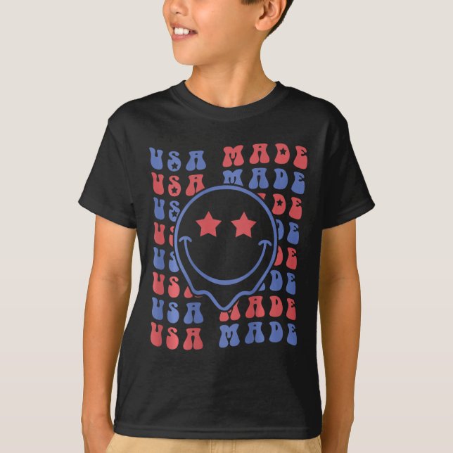Camiseta Usa Fez O 4 De Julho (Frente)