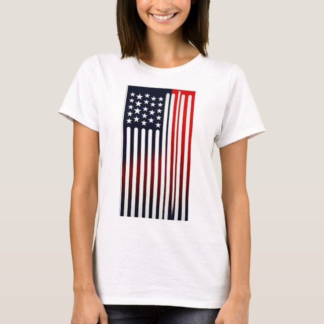 Camiseta USA Flag (Frente)