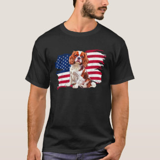 Camiseta USA Flag Patriotic 4th July Independence Day Caval