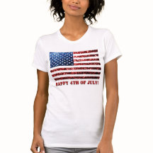 USA flag red blue sparkles glitters 4 de julho