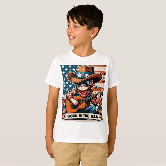 CAMISETA USA FLAG T SHIRT (Frente Completa)