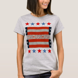 Camiseta USA Flag T-Shirt