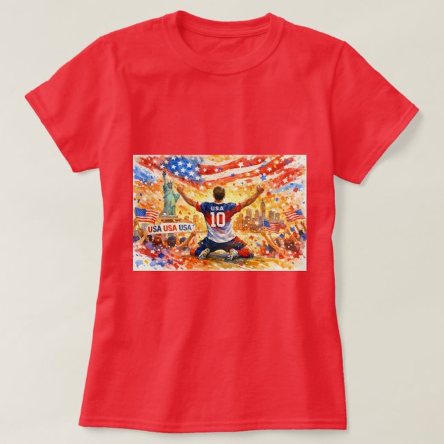 Camiseta USA in the World Cup 2026 (Frente do Design)