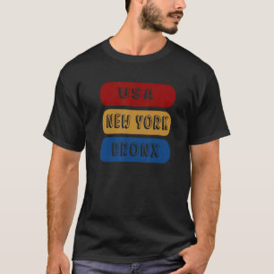 Camiseta USA New York Bronx