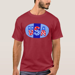 Camiseta USA Oval T-Shirt