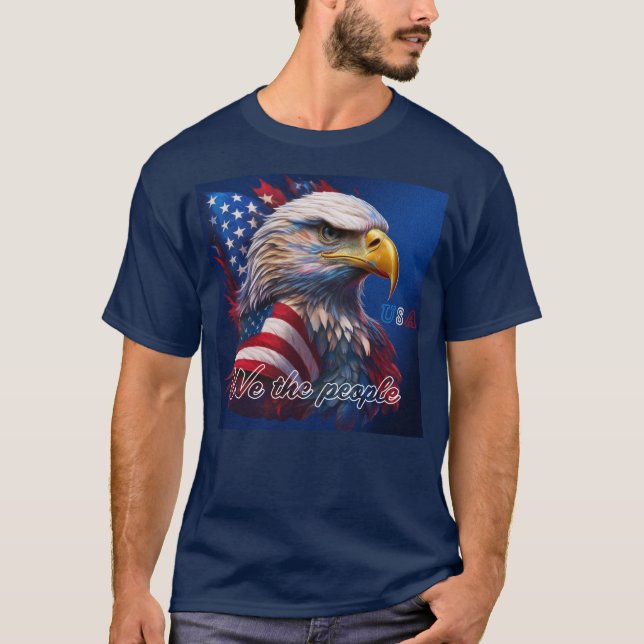 Camiseta USA Patriot shirt (Frente)