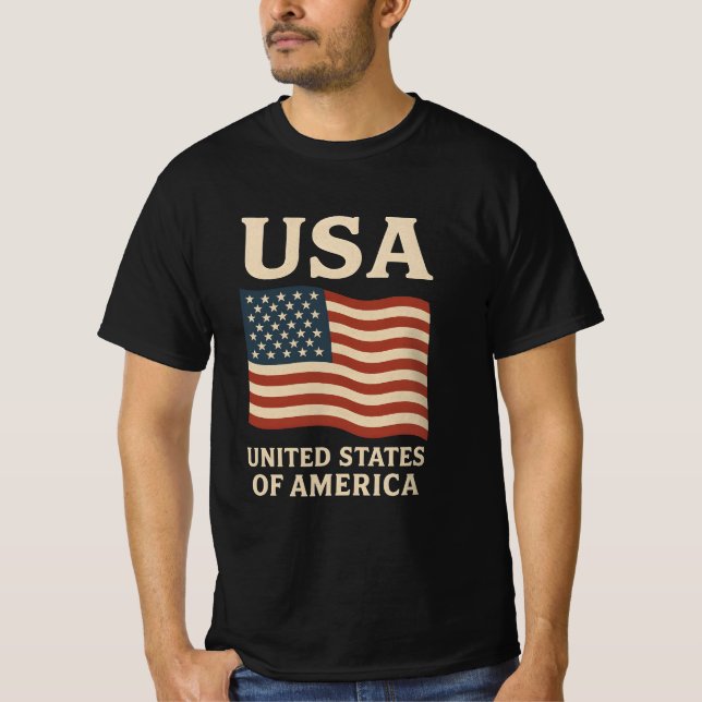 Camiseta USA Pride (Frente)