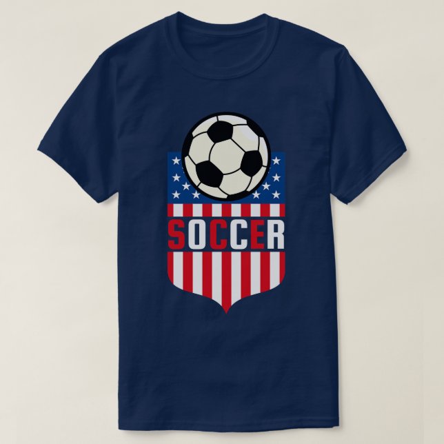 Camiseta USA Soccer (Frente do Design)