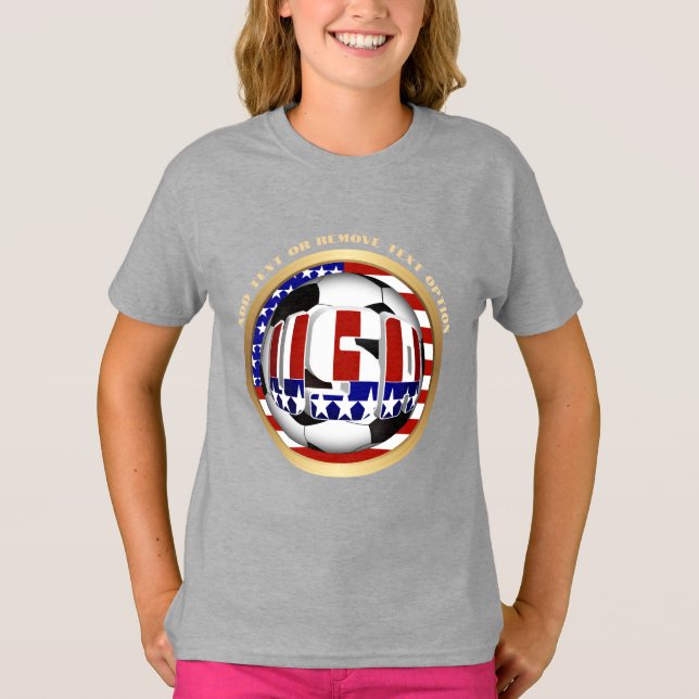 Camiseta USA Soccer Ball Sports (Frente)