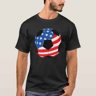 Camiseta USA Soccer Fãs De Futebol Americano Pavilha De Ban