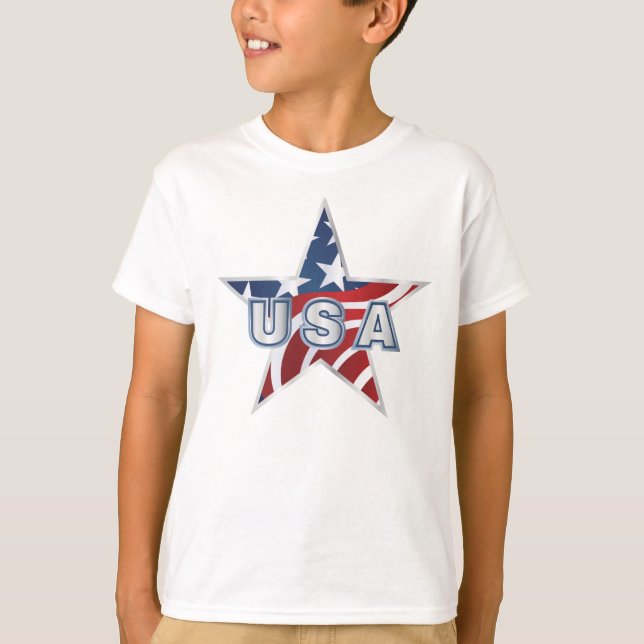 Camiseta USA Star (Frente)