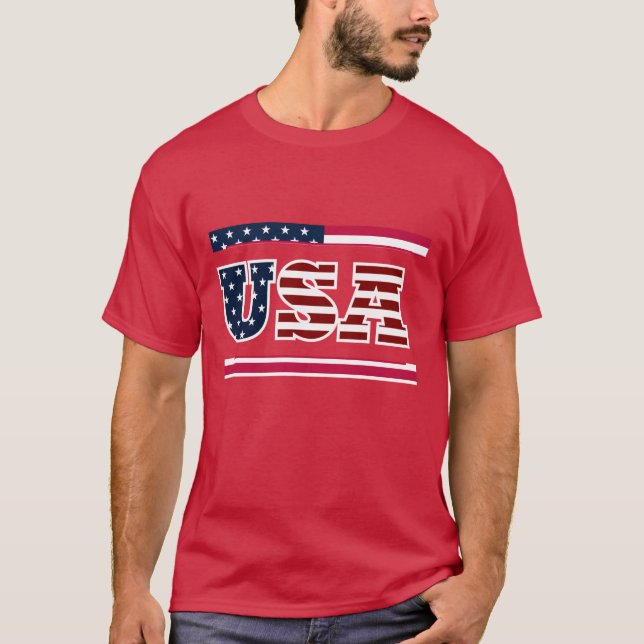 Camiseta USA T-Shirt (Frente)