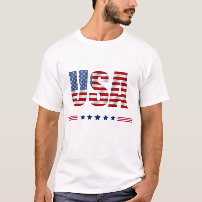 Camiseta USA T-Shirt (Frente)