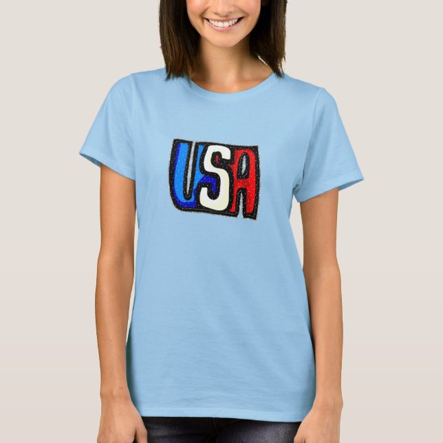Camiseta USA T Shirt (Frente)