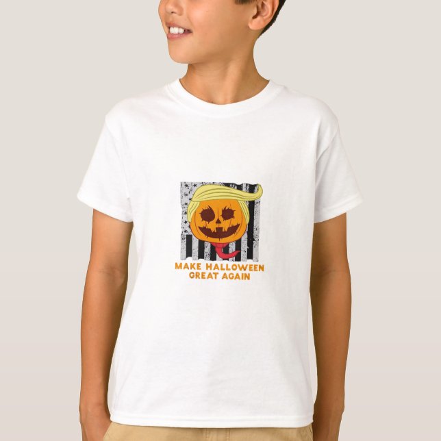 Camiseta Usa Torne O Excelente De Halloween Mais Engraçado  (Frente)
