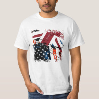 Camiseta USA-UK sujo
