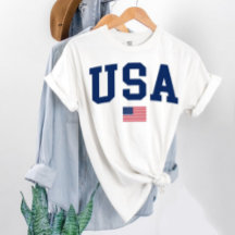 USA varsity letters American Flag Gym Sports