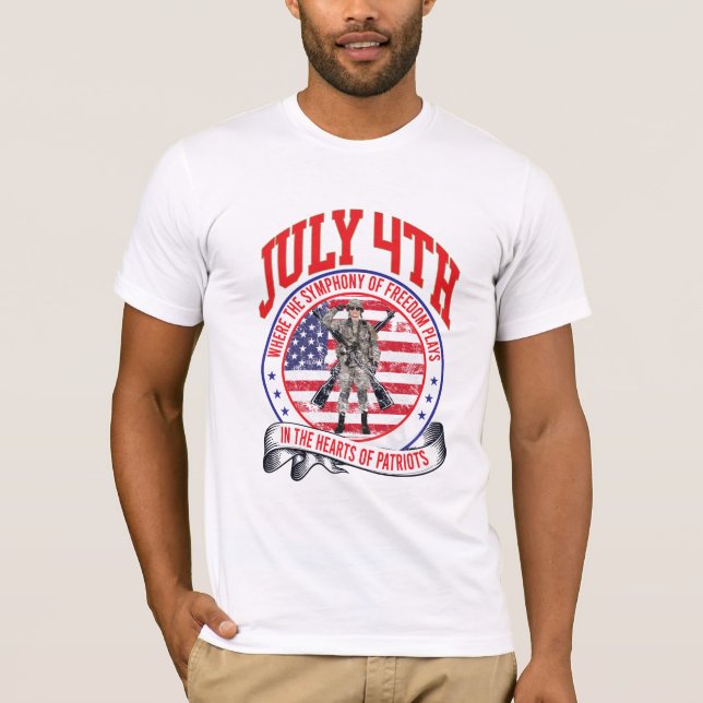 Camiseta USA Veteran T-Shirt (Frente)