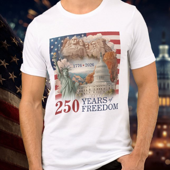 Camiseta USA Vintage America's Semiquincentennial 250 Years (USA Vintage America's Semiquincentennial 250 Years T-Shirt)
