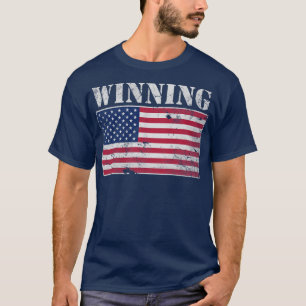 Camiseta USA Winning American Flag 4th of July Independence