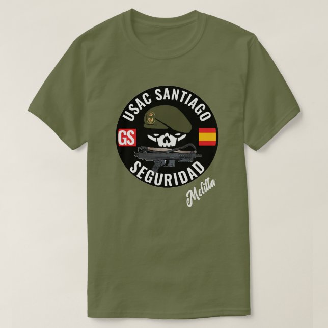CAMISETA USAC SANTIAGO (Frente do Design)