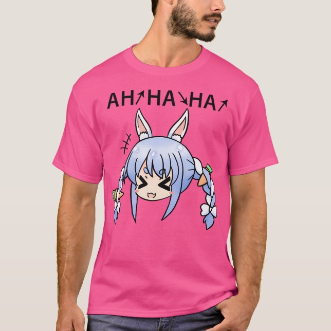 Camiseta Usada Pekora Chibi (Frente)
