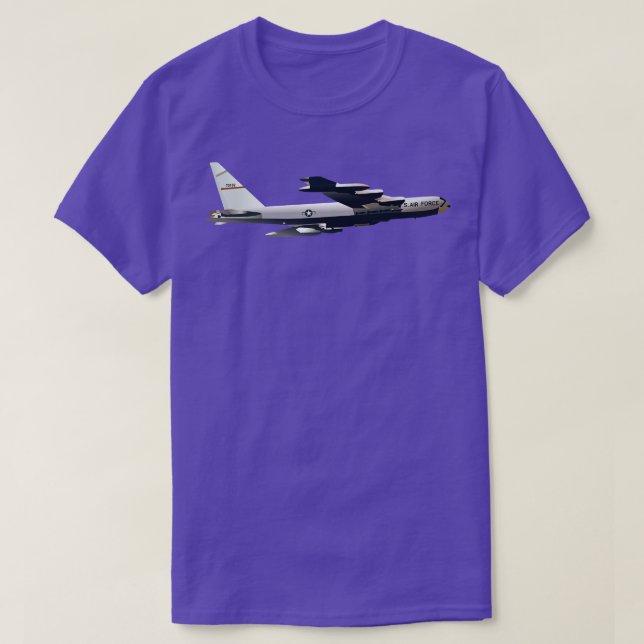 Camiseta USAF B52 Esttratofortaleza com texto (Frente do Design)