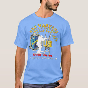 Camiseta USAF Combate Equipe de Controle Esqui Combate Win