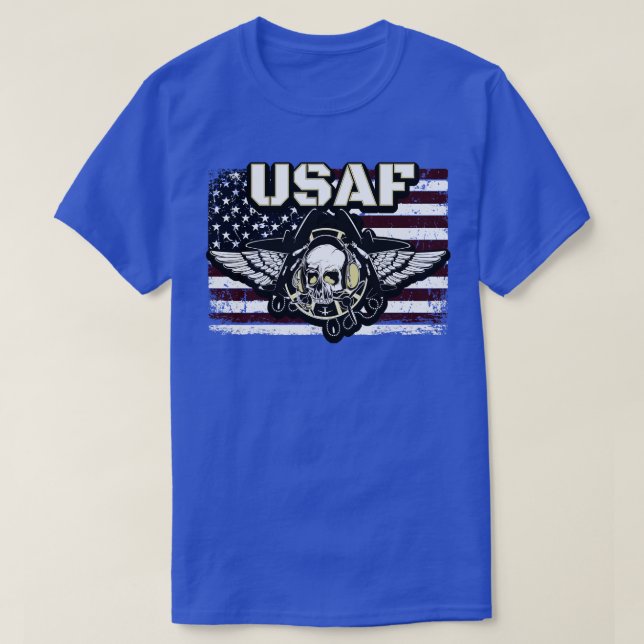 Camiseta USAF Soldier Air (Frente do Design)