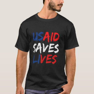 Camiseta USAID salva vidas Agência Americana de Desenvolvim
